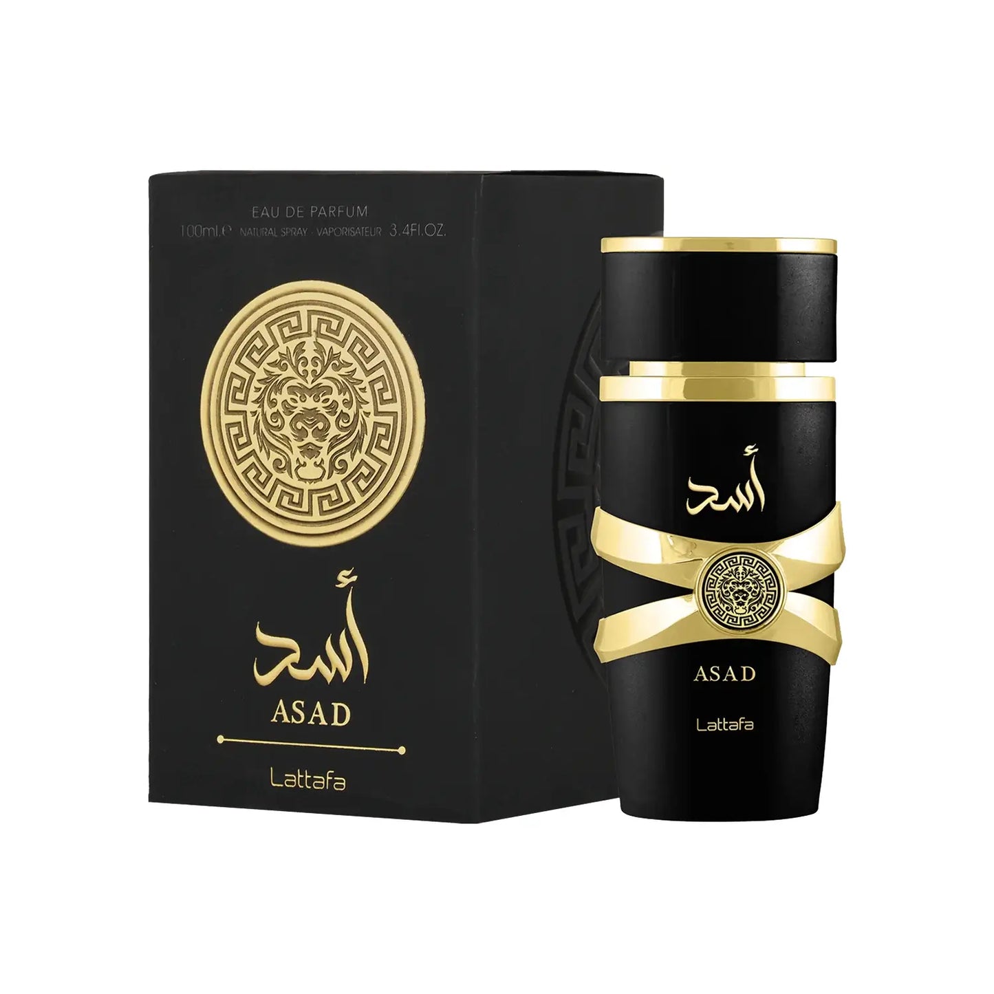 Lattafa Asad Eau de Parfum for men 3.4 fl oz