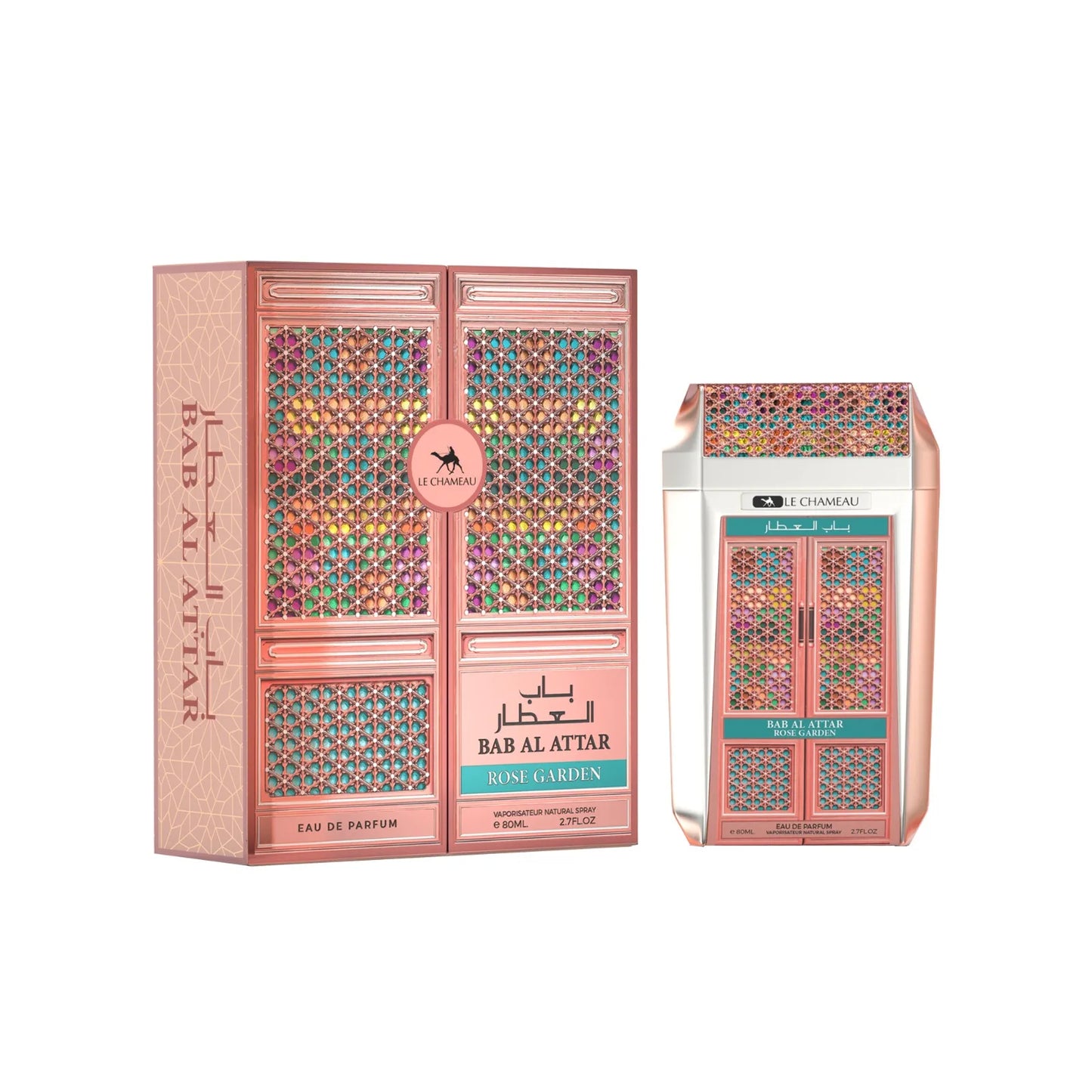 Bab Al Attar Rose Garden Le Chameau by Emper 80ml perfume bottle
