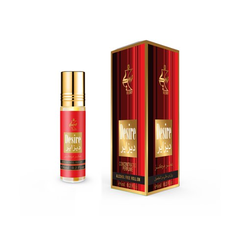 Musky Body Oil 6Ml Roll On By Damas Rose  | Desire