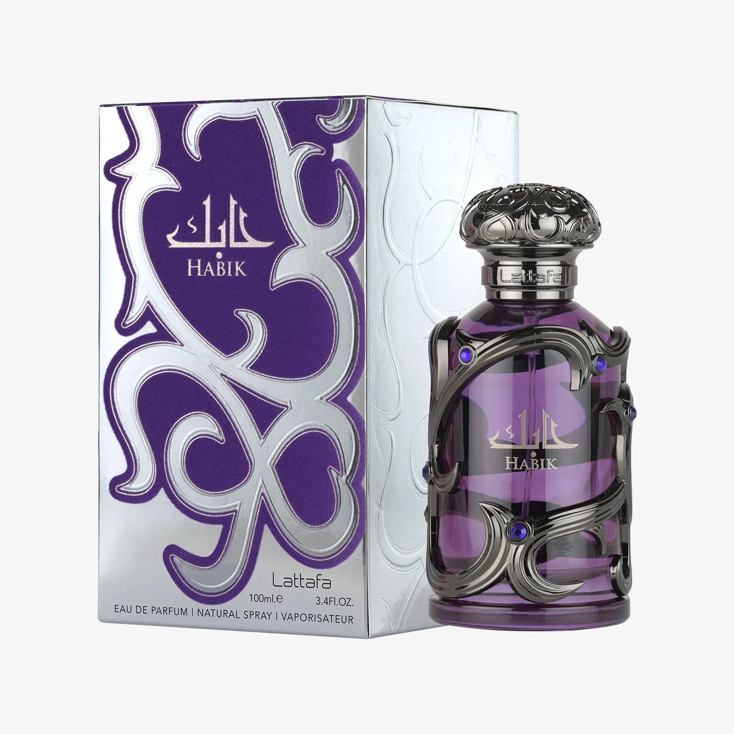 LATTAFA HABIK FOR MEN PURPLE 100ML/3.4 FL OZ