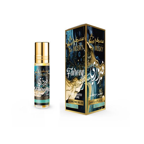 Musky Body Oil 6Ml Roll On By Damas Rose | Fairozy