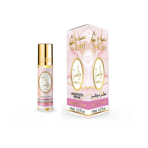 Musky Body Oil 6Ml Roll On By Damas Rose | Wanasa