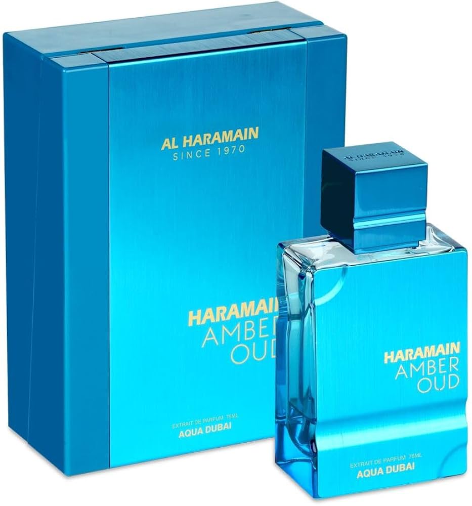 AL HARAMAIN AMBER OUD AQUA DUBAI 75ML/2.5 FL OZ