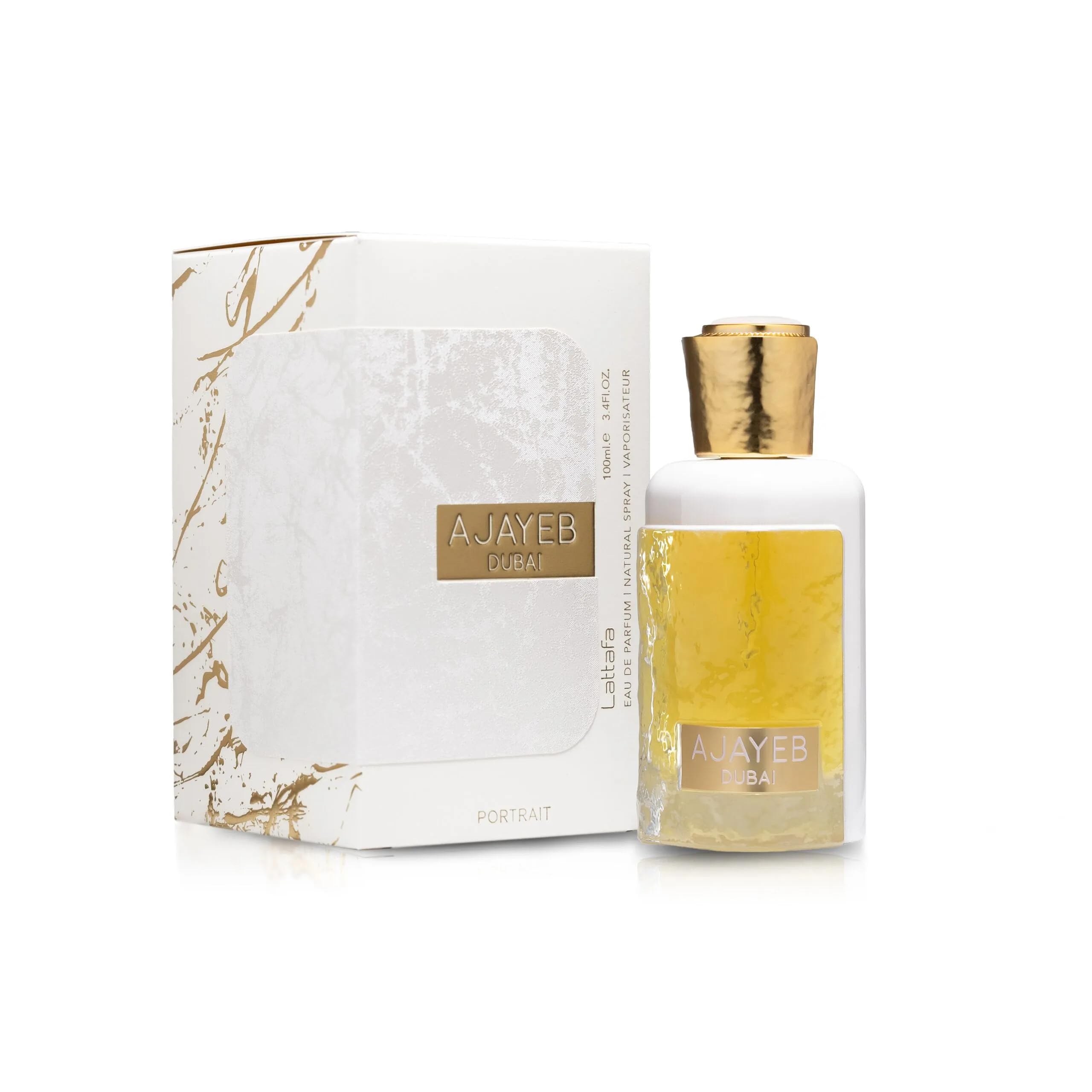 LATTAFA AJAYEB DUBAI WHITE 100ML/3.4 FL OZ