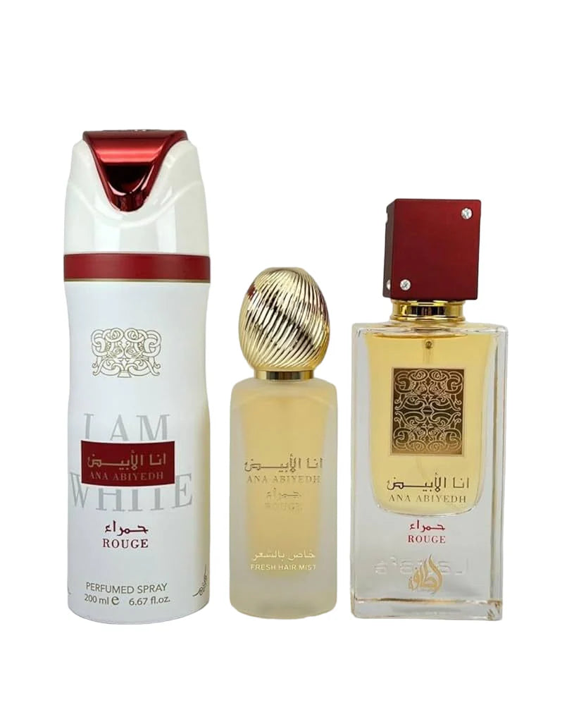 ANA ABIYEDH ROGUE GIFT SET INCLUDING BODY SPRAY/PERFUME/HAIR MIST