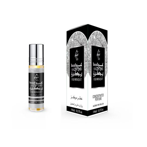 Musky Body Oil 6Ml Roll On By Damas Rose | Oud Bouquet