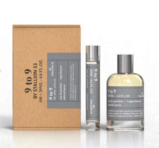 9 to 9 By Stallion 53 100ML/3.4 FL OZ Parfum + 20ML/0.67 FL OZ Spray