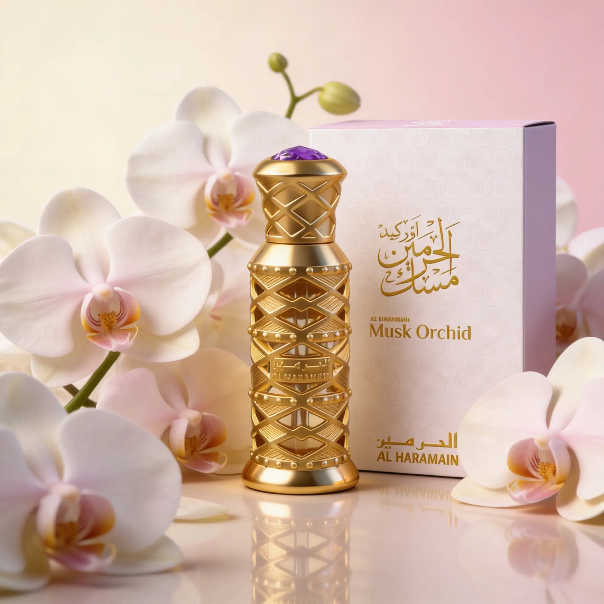 AL HARAMAIN MUSK ORCHID 12ML CONCENTRATED PERFUME OIL