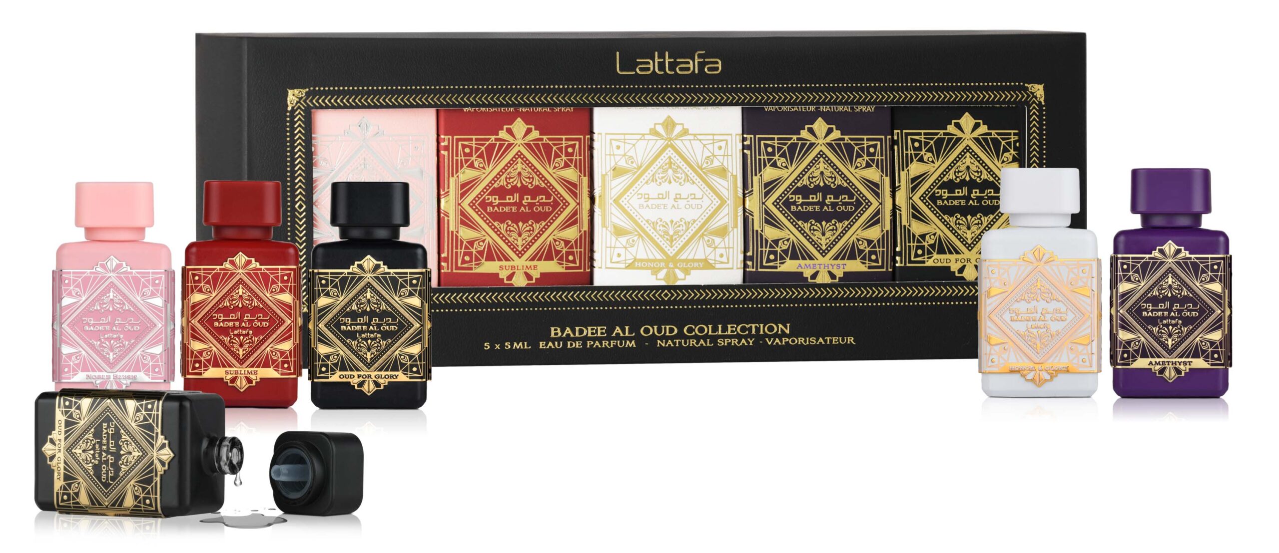LATTAFA BADEE AL OUD COLLECTION 5x5ML GIFT SET