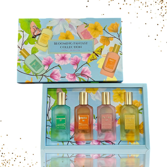 BLOOMING FANTASY DISCOVERY SET 4 X 30ML BY EMPER (SWEET 16/GLAMOROUS 27/FOREVER 21/BLOOM 03)