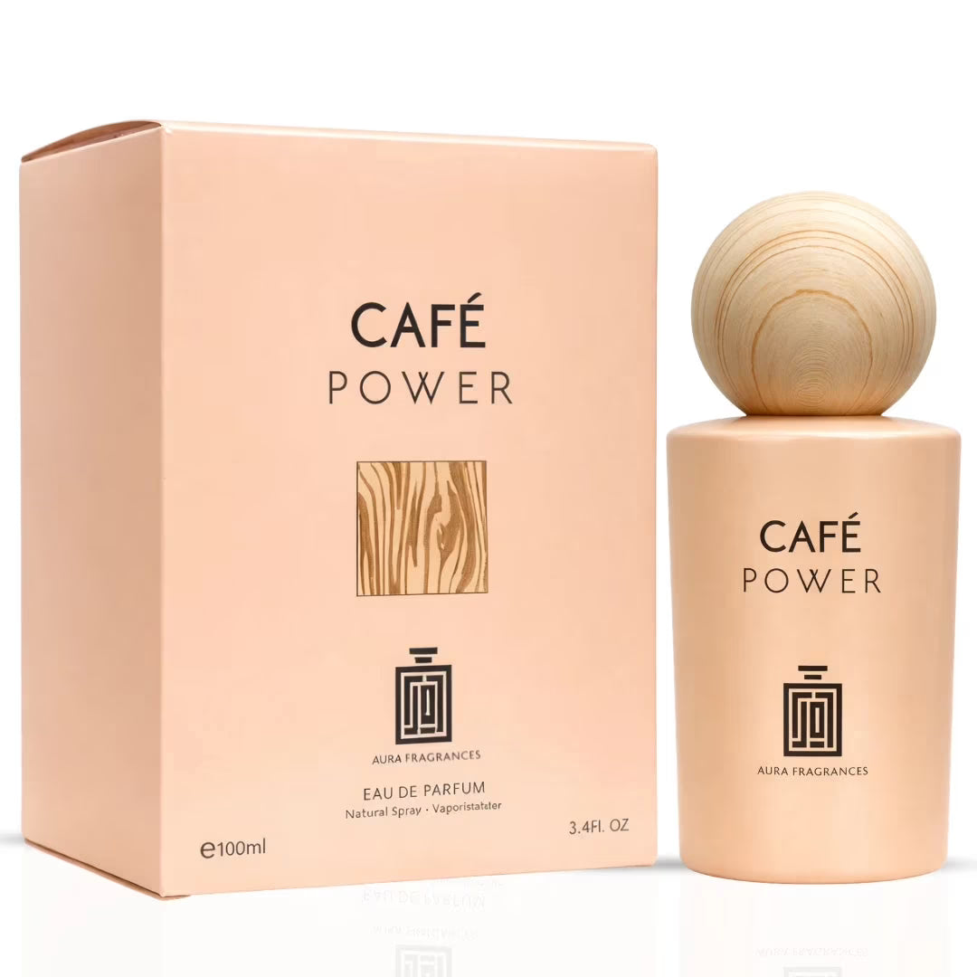 Cafe Power Eau De Parfum Spray 100ml (3.4 oz) By Aura Fragrances