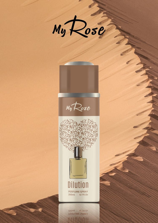 My Rose 200Ml Body Spray By Damas Rose | Dilution
