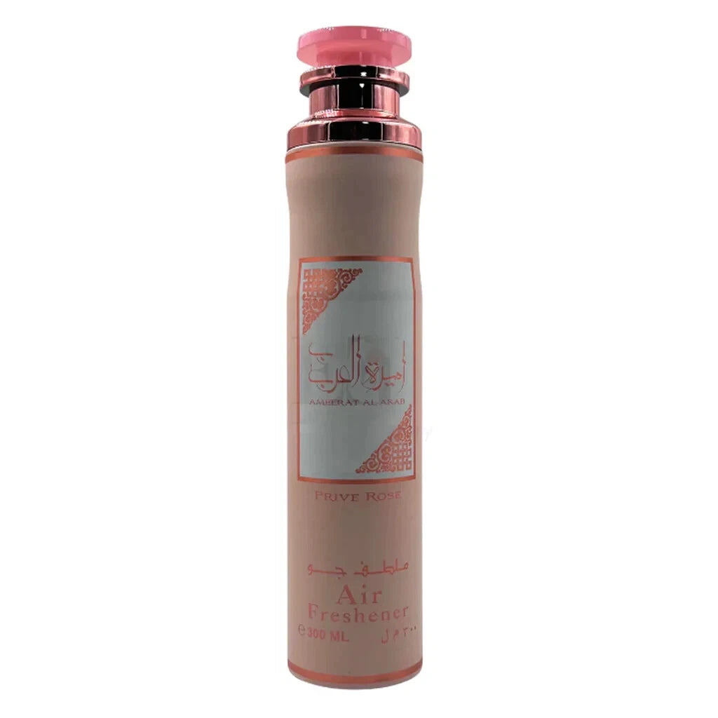 Lattafa Air Freshener 300ML | Ameerat Al Arab Priv Rose