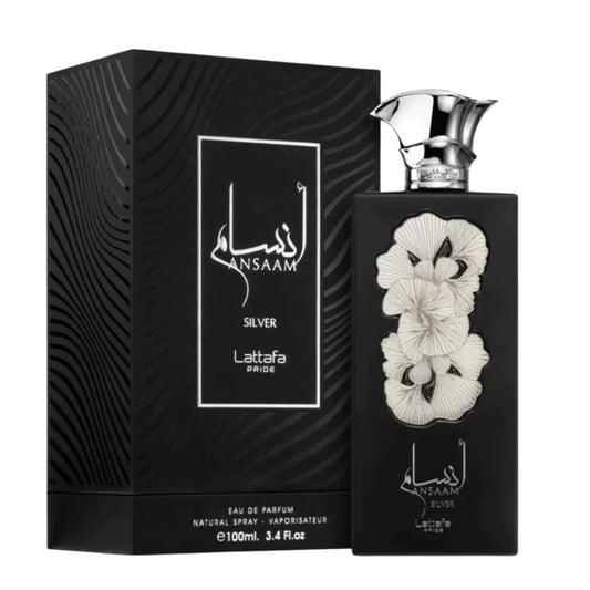 Lattafa Ansaam Silver 100ML/3.4 FL OZ