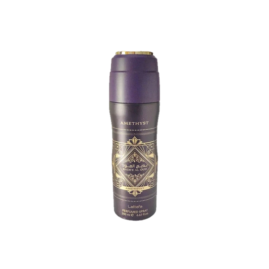 Lattafa Body Spray 200ML/6.67 FL OZ | Badee Al Oud Amethyst