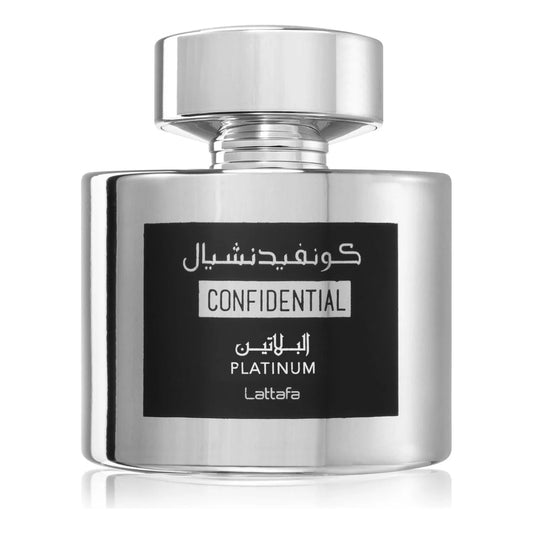 Lattafa Confidential Platinum 100ML/3.4 FL OZ