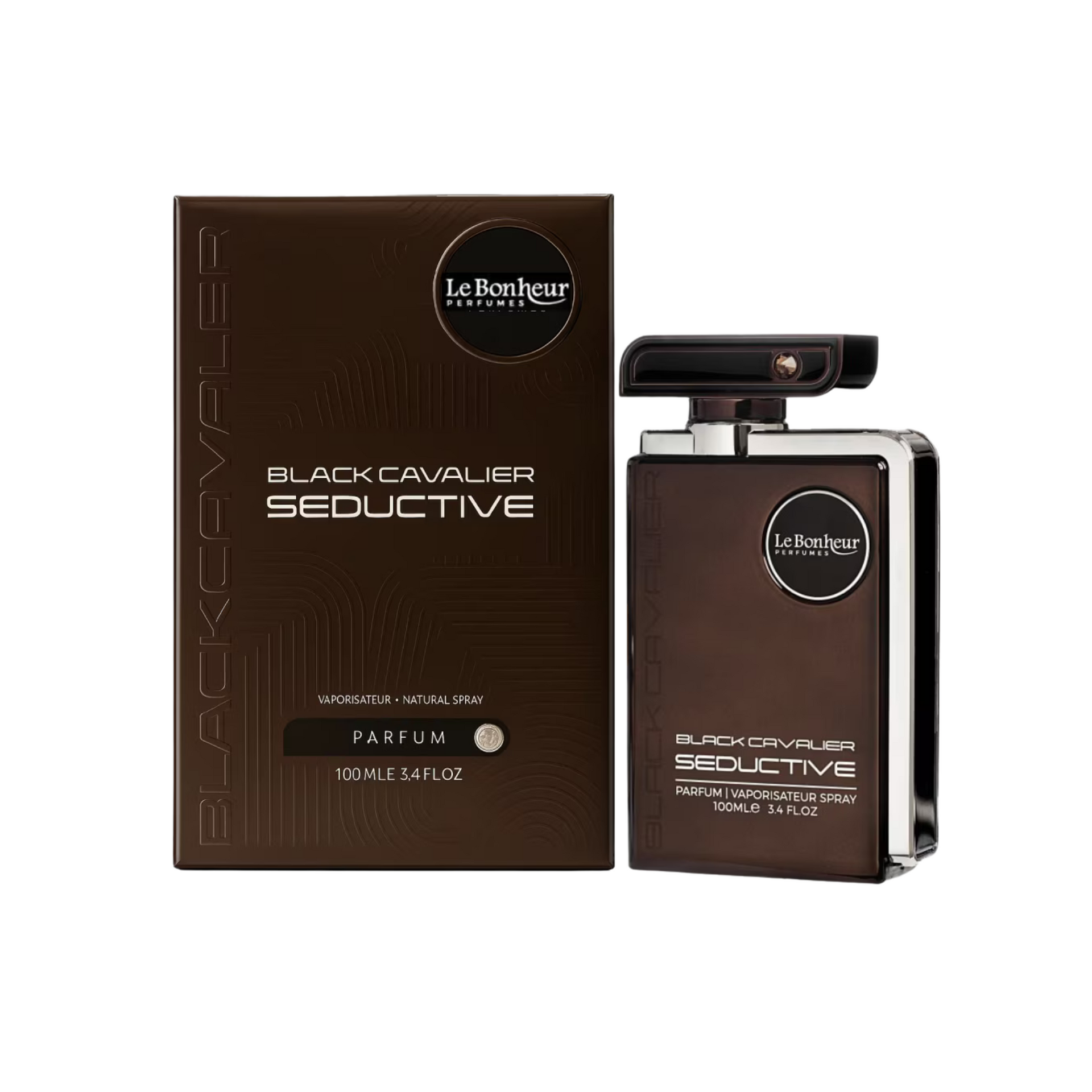 Le Bonheur Black Cavalier Seductive By Almas 100Ml/3.4 Fl Oz
