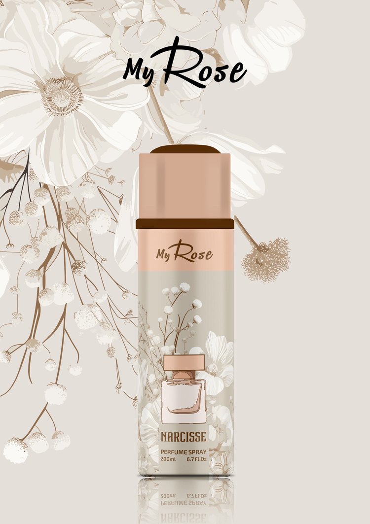 My Rose 200Ml Body Spray By Damas Rose | Narcisse
