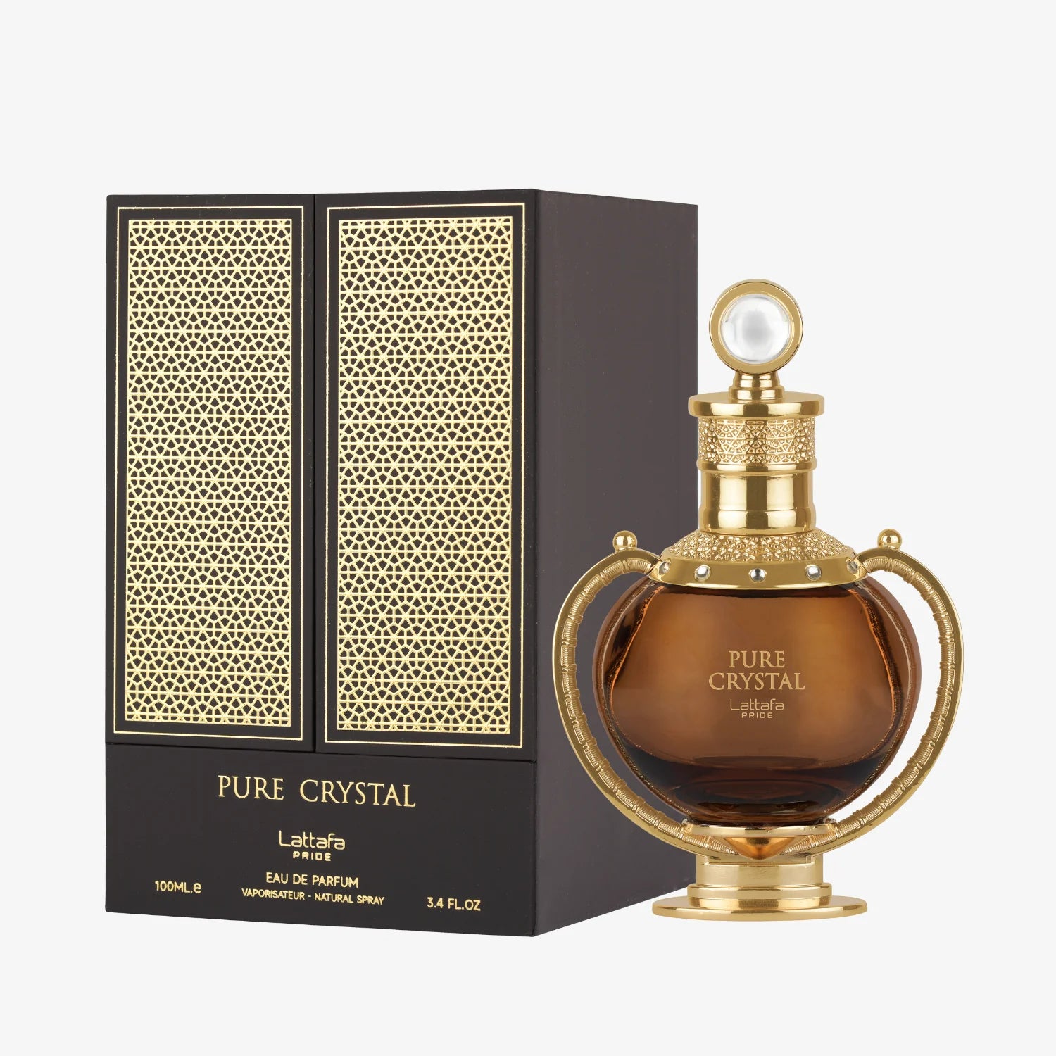 PURE CRYSTAL BY LATTAFA PRIDE 100ML/3.4 FL OZ