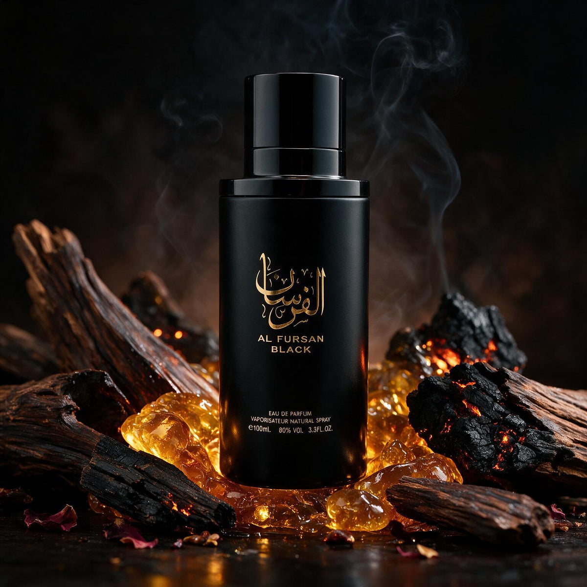 Al Fursan Black Eau De Parfum Spray 100ml (3.4 oz) By Aura Fragrances