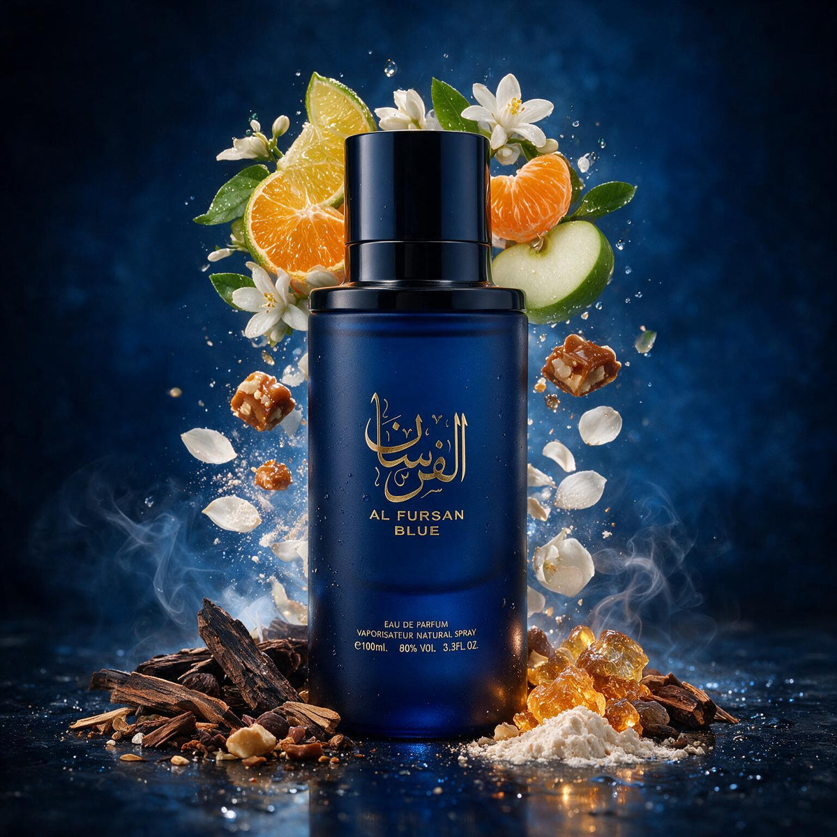 Al Fursan Blue Eau De Parfum Spray 100ml (3.4 oz) By Aura Fragrances