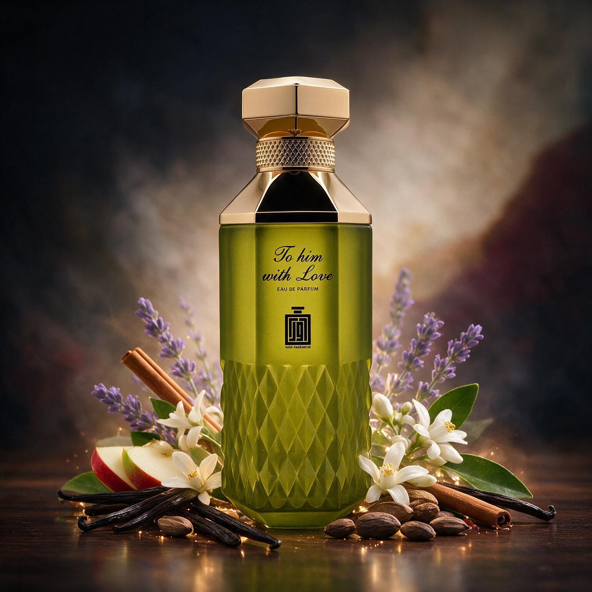 To Him With Love Eau De Parfum Spray 100ml (3.4 oz) By Aura Fragrances