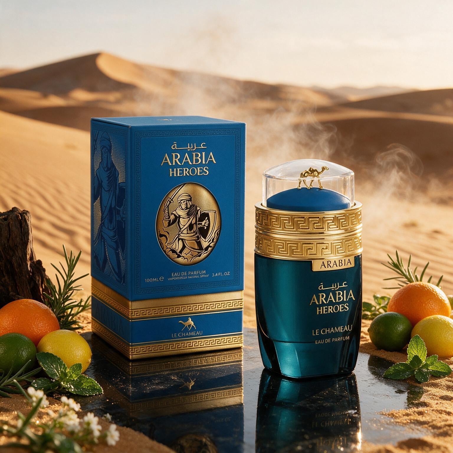 Arabia Heroes Le Chameau by Emper Eau de Parfum 100ml / 3.4 fl oz for Men