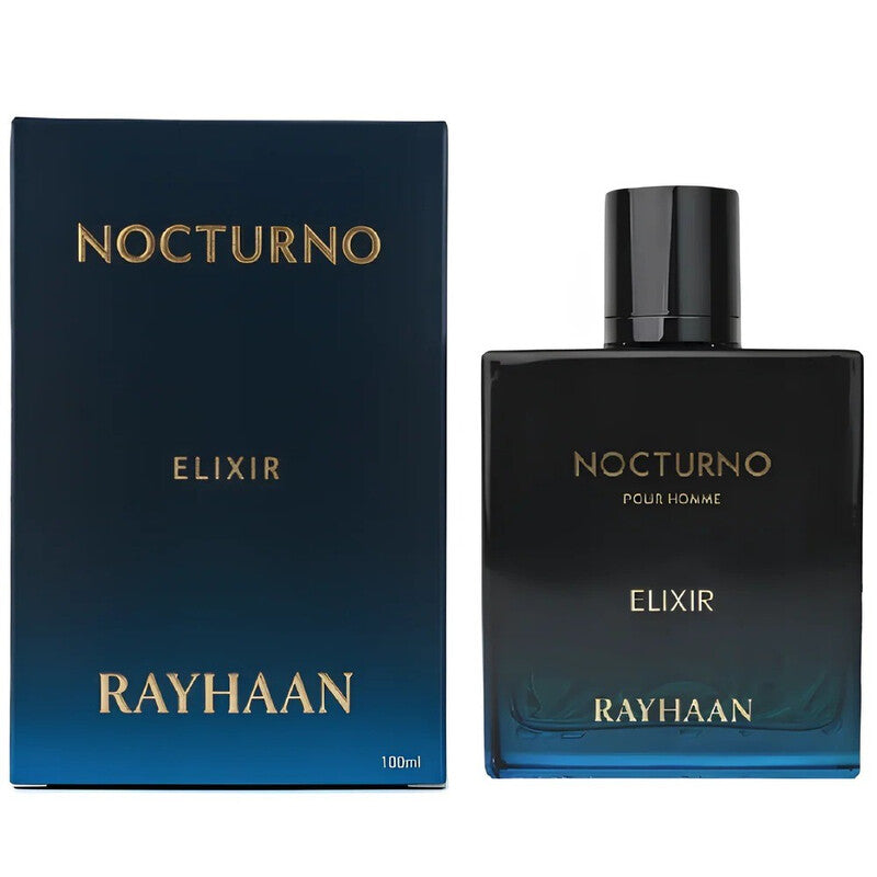 Rayhaan Nocturno Elixir Eau de Parfum Spray 100ml (3.4 oz) by Rayhaan